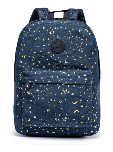 Mochila Bolsa Feminina Spector Azul Universe Blue Reforçada