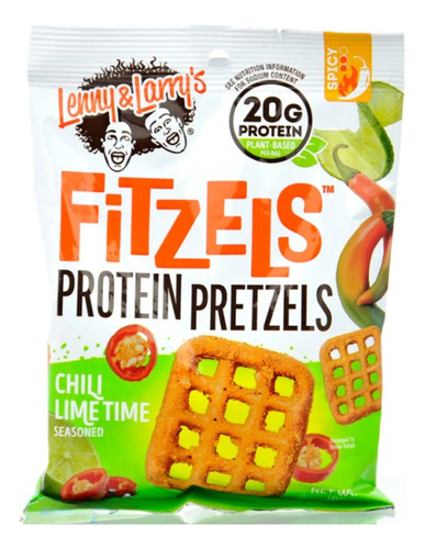 Snack Proteina Vegano Fitzels Protein 8 Bolsas Lenny
