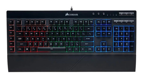 Teclado Corsair K55 Rgb Multicolor Led