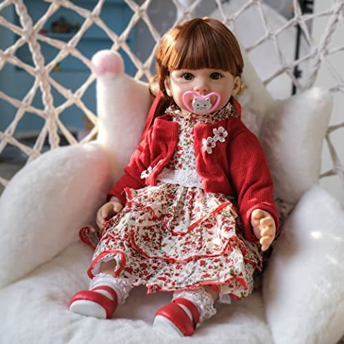 Zero Pam Lifelike Reborn Toddler Girl Doll 24 Inch 3nxvm