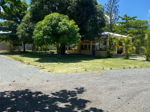 Te Vendohermosa Finquita En Villa Altagracia/ San Cristóbal.