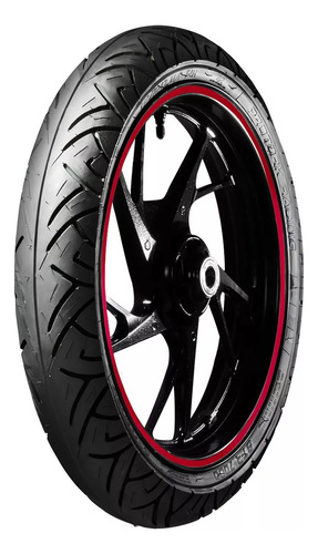 Par Pneu Cb300 140/70-17 + 110/70-17 Str 7000 Sem Camara