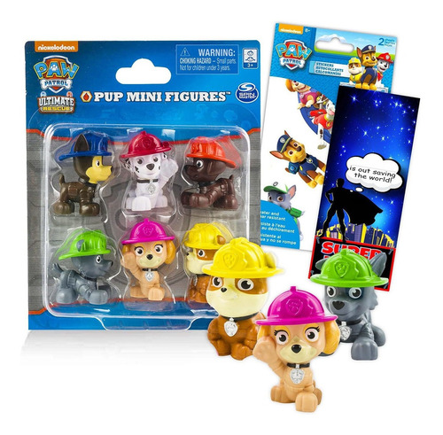 Paw Patrol Juego De Figuras De Acción De Personajes De  Jpp