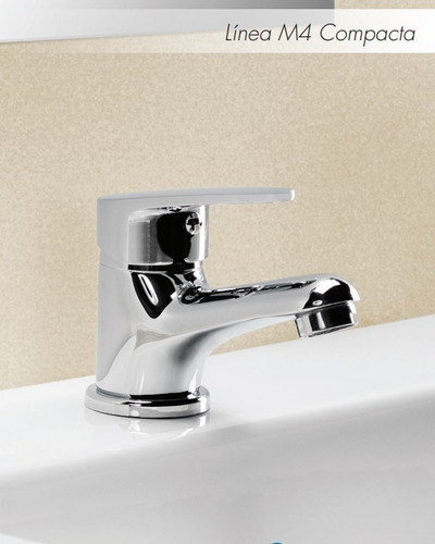 Imagen 6 de 7 de Griferia Fv Compacta Monocomando Lavatorio Baño 181/m4