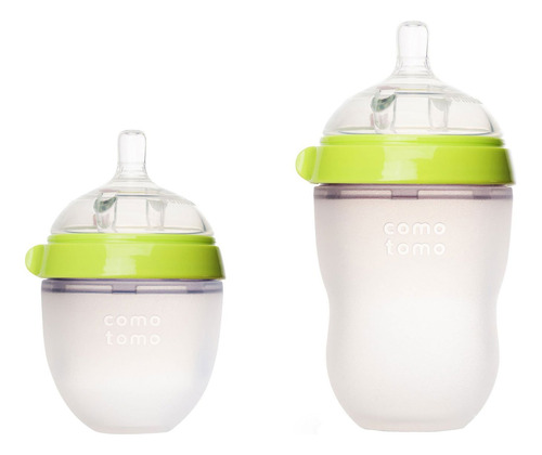 Comotomo Naturalfeel Baby Bottles 8oz Bottle 5oz Bottle Pack