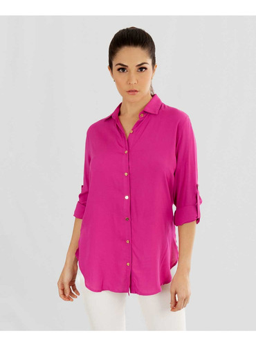 Blusa Missing 111e017 Fucsia