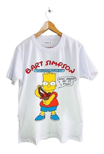 Remeras Estampadas Dtg Full Hd Los Simpson Bart Simpson