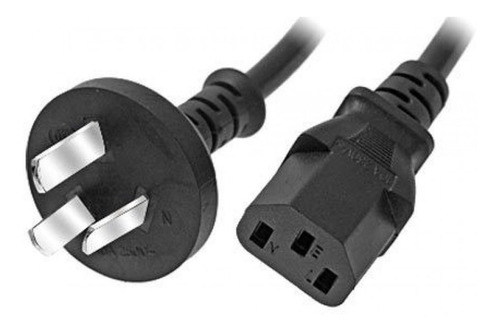 Cable Power Interlock Alimentación Fuente Pc Monitores 1,80m