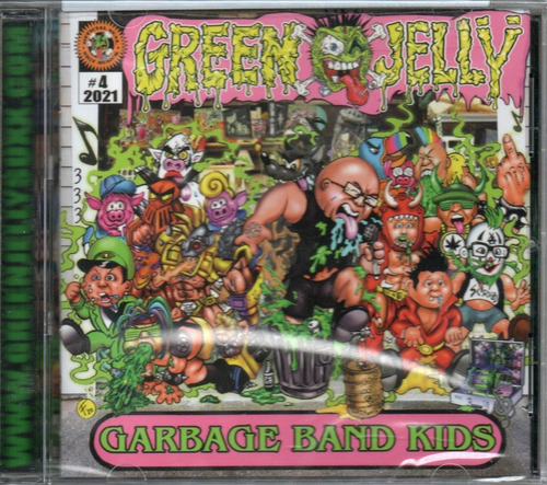 Green Jelly Garbage Band Kids Nuevo Usa Nirvana Korn Ciudad