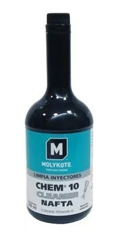 Limpia Inyectores Molykote Cleaner Nafta 300 Cc Caja X De 24