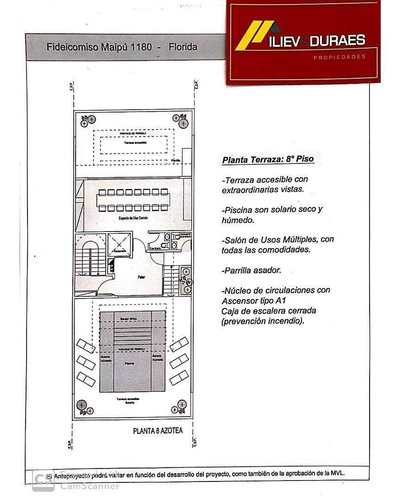 Imagen 6 de 8 de Semipisos De 2/3 Ambientes En Emprendimiento Al Costo
