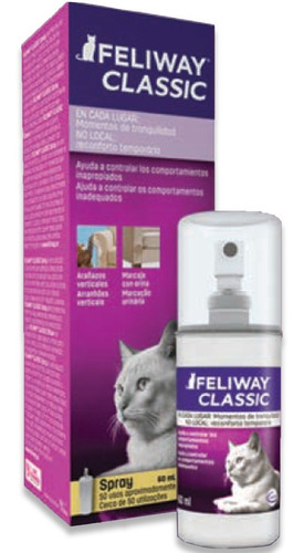 Feliway Classic Spray Feromonas Gatos 60 Ml