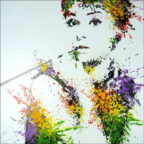 Poster Audrey Hepburn 65cmx65cm - Enfeite Para Sala