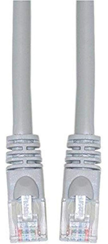 Cable Cruzado Ethernet Cat6, Funda De 25 Pies Gris, Cne