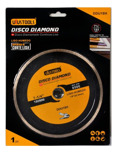 Disco Diamantado 7 Unidad