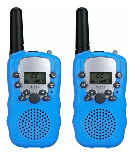 Set 2 Radio Walkie Talkie Para Niños Con Alcance De 5km