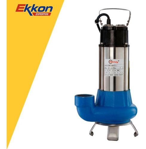 Imagen 3 de 6 de Bomba Sumergible Cloacal Motorarg 1,5 Hp Trifasica Drv 1100