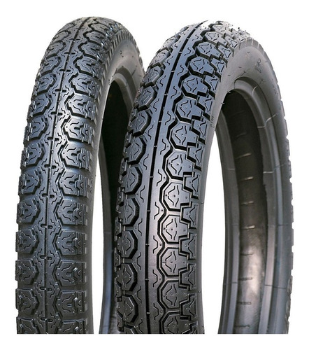 Kit Cubiertas 250-17+80 100 14 Hd06+hd06- Honda Biz 125 Ksst