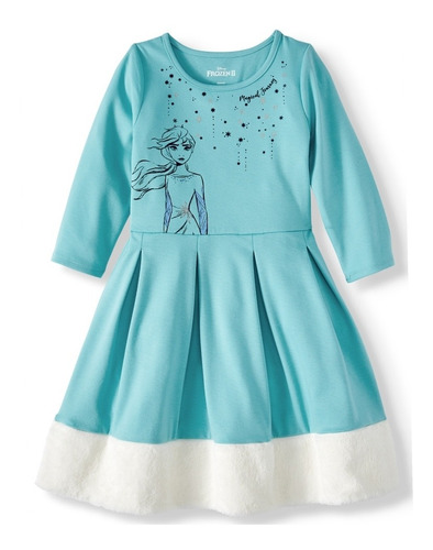 Vestido Frozen Princesa Ana Talla 10 12 Disney Disfraz Niña