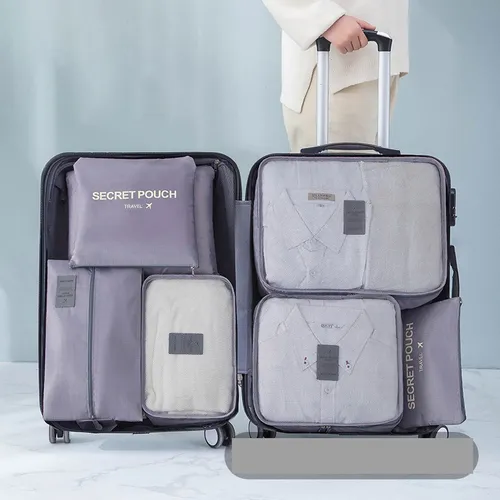 Set X6 Organizador De Valija Viaje Kit Estuche Ropa Neceser