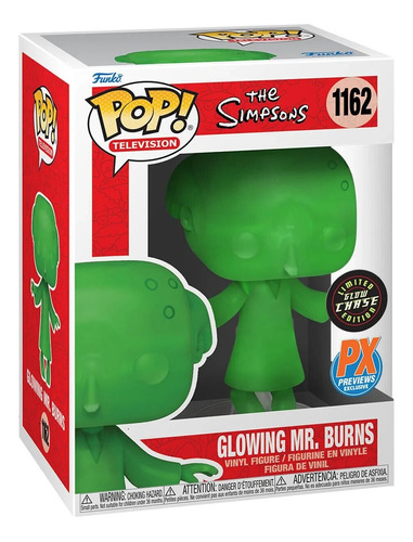 Funko - Pop! Animation - Simpsons - Glowing Mr. Burns Chase 