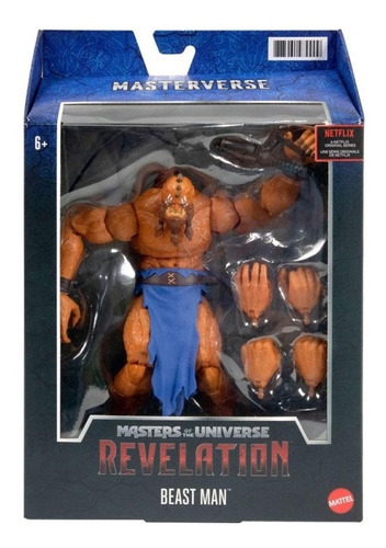 Figura He-man Masters Of The Universe Beast Man Revelation