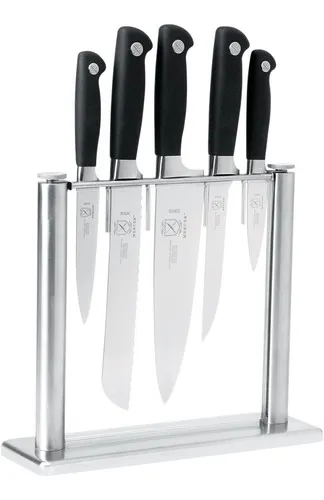 Mercer Culinary Set De Cuchillos Forjados Rojo Tempered G