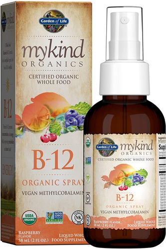 Garden Of Life Mykind Organic B12 Spray Orgánico Vegano 59ml