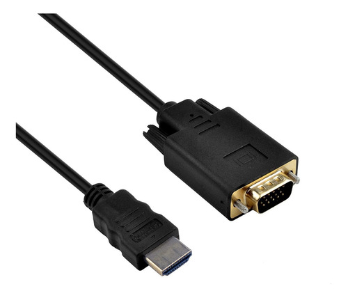 ¿cable Adaptador Xf Times Hdmi A Vga, Enchapado En Oro,...
