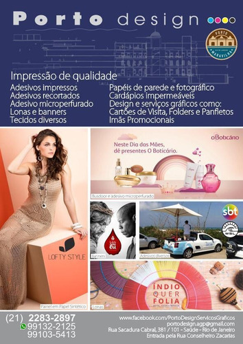 Imagem 1 de 5 de Criamos, Imprimimos E Instalamos A Suas Idéias!
