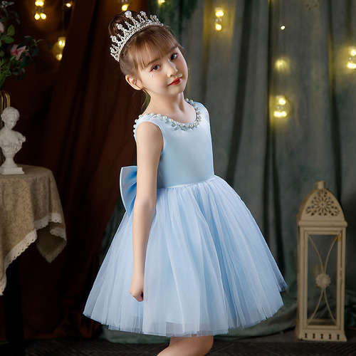 Vestido Corto De Ballet Casual De Cumpleaños Para Niña A