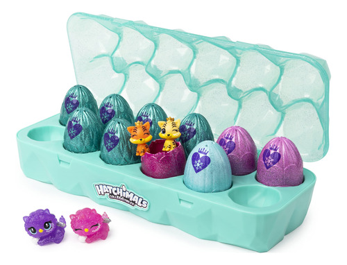 Hatchimals Colleggtibles, Joyero Royal Dozen, Caja De 12 Hue