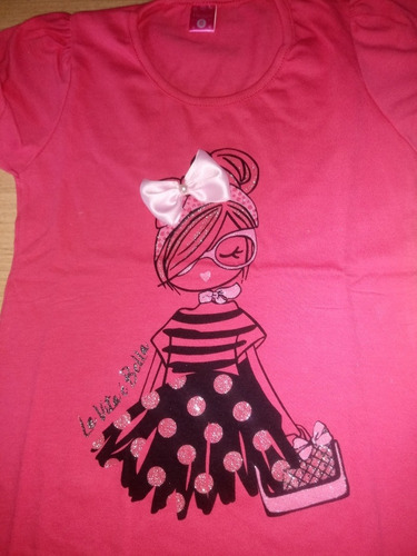 Remeras De Nenas 4 X 1700 O Precio Unitario 500 ..