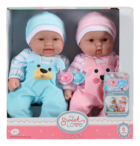Muñecos Gemelos My Sweet Love Happy Twins