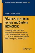 Comprar Advances In Human Factors And Systems Interaction : Proceedings Of The Ahfe 2017 International Co..., De Isabel L. Nunes. Editorial Springer International Publishing Ag, Tapa Blanda En Inglés