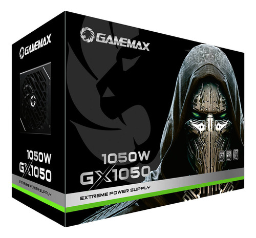 GameMax GX1050PRBKS8810BR fonte 1050w 80 plus platinum modular pfc cor preto 110v 220v
