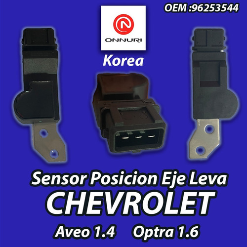 Sensor Posicion Eje Leva Korea Chevrolet Aveo 1.4/optra 1.6