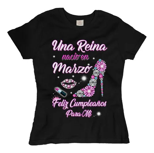 Playera de cumpleaños marzo sale