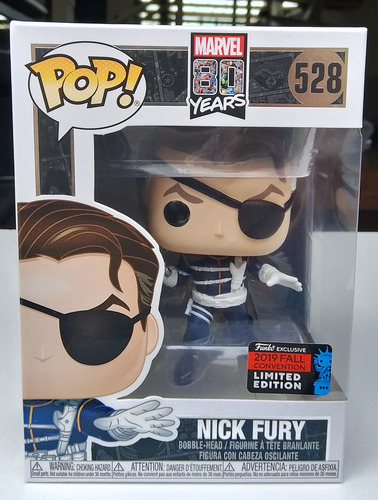 Funko Pop Marvel Nick Fury (2019 Fall Convention) # 528