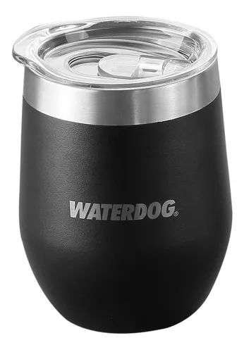 Vaso/Mate térmico Selecta con tapa en acero inoxidable 350ml - Negro —  Electroventas