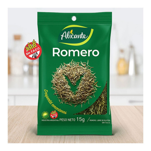 Romero Molido Alicante Sachet X 15 Gr