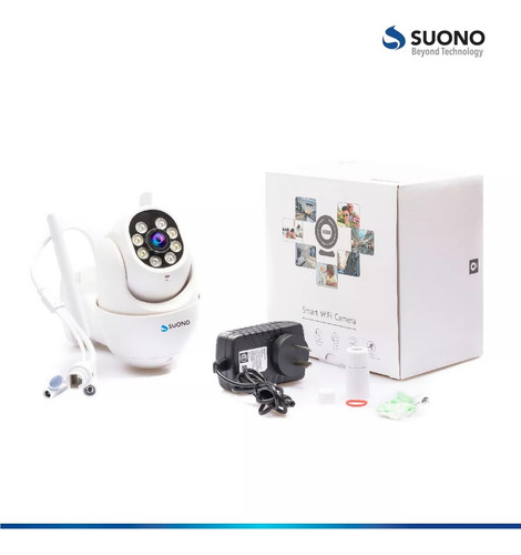 Camara Seguridad Ip Wifi Inalambrica Motorizada Hd Con Luz