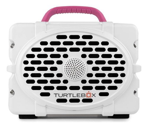Turtlebox Gen 2: Altavoz Bluetooth Portátil Para Exteriores Color Blanco/rosa 110v