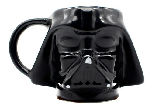 Caneca Formato 3d Darth Vader Star Wars Galaxia 500ml Disney