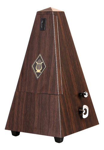 Metronomo Mecanico Para Piano Profesional, Plastico Marron