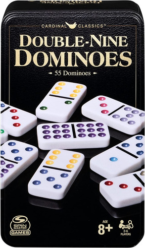 Dominó Cardinal Classic Doble 9 Mexicano Spin Master