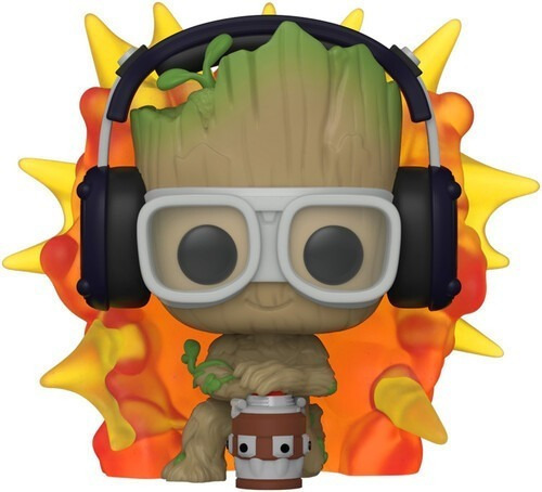 Funko Pop Marvel: I Am Groot - Groot W/detonator 1195