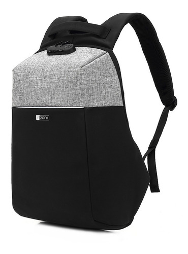 Mochila Zom Antirrobo Notebook 15,