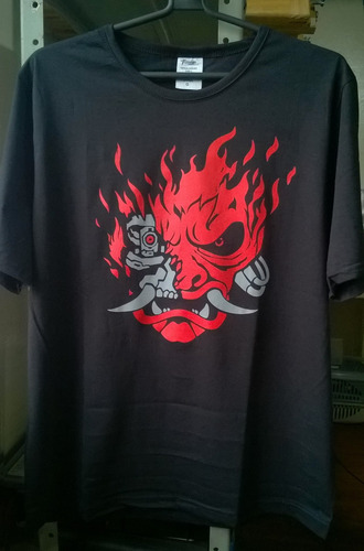Camiseta Cyberpunk 2077 - Samurai - Camisa Jogo