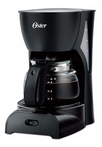 Cafetera De Goteo 4 Tazas 650 W Negra Oster Bvstdcdr5b013 Color Negro